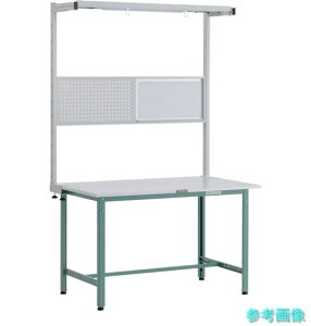 ���[�J�[����(�k�C���E����E�����͏���) (TRUSCO) RAE-1260THFS �y�׏d��Ƒ�(300kg)AE�^ 1200X600XH740 �c�[���n���K�[�t���Z�b�g�t �O���[���F