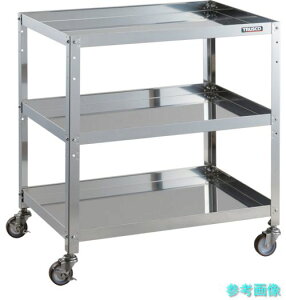 TRUSCO CRB-873SU �X�e�����X���S�� �N���[�����r�b�g 75�ӃE���^����SUS���� 750×500×H810 3�i