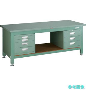 ���[�J�[����(�k�C���E����E�����͏���) (TRUSCO) STWZ-1800D3D4 �d�׏d��Ƒ�(3000kg)TWZ�^ 1800X750XH740 3�i�E4�i���o�t �O���[���F