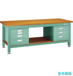 ���[�J�[����(�k�C���E����E�����͏���) (TRUSCO) TW-1809D3D4 �d�׏d��Ƒ�(3000kg)TW�^ 1800X900XH740 3�i�E4�i���o�t �O���[���F