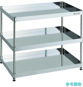 TRUSCO CPE4-R993 �X�e�����X�����S�� �N���[���t�F�j�b�N�X���S�� SUS430 ���b�N�^ W900×D600×H772 3�i