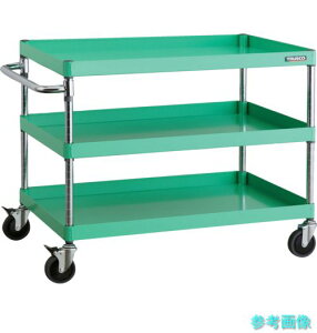 TRUSCO PEW-793C-YG �c�[�����S�� �t�F�j�b�N�X���S�� �ȉ� 900X600XH740 3�i �����O�O���[��