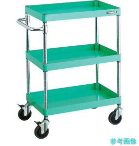 TRUSCO PEW-963C-YG �c�[�����S�� �t�F�j�b�N�X���S�� �ȉ� 600X400XH880 3�i �����O�O���[��