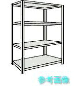 TRUSCO L43V-14 �X�`�[�����b�N �y�ʒI ���I�{���g���X�^ 875X300X1200 4�i �l�I�O���[