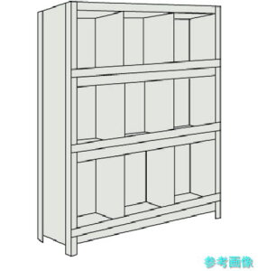 TRUSCO 43V-54 �X�`�[�����b�N �y�ʒI �c�d�ؑO���t 875X300X1200 3��3�i �l�I�O���[