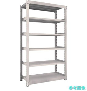TRUSCO M5-7466 �X�`�[�����b�N M5�^���ʒI 1200×571×H2100 6�i �P�� �l�I�O���[