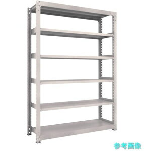 TRUSCO M3-7556 �X�`�[�����b�N M3�^���ʒI 1500×471×H2100 6�i �P�� �l�I�O���[