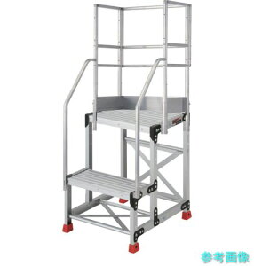 TRUSCO TSFC-266-TF300 �A���~����Ɨp���� �Ȕ^�C�v 2�i ����0.6m �V���@600×400 �i��300mm �t���Z�b�g�肷��t��