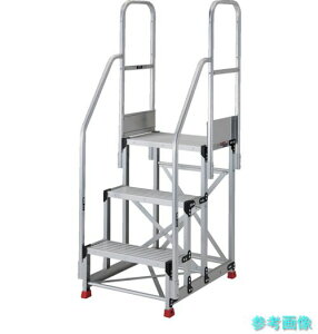 TRUSCO TSF-36259-TR300 �A���~����Ɨp���� 3�i ����0.9m �V���@600×400 �X�e�b�v���s250mm �K�i���肷��t��