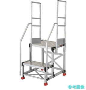 TRUSCO TSFC-257-TR350 �A���~����Ɨp���� �Ȕ^�C�v 2�i ����0.7m �V���@500×400 �i��350mm �K�i���肷��t��