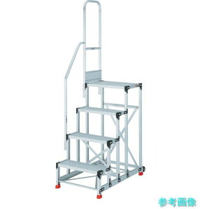 TRUSCO TSF-463012-TK300 �A���~����Ɨp���� 4�i ����1.2m �V���@600×400 �X�e�b�v���s300mm �K�i�Ў肷��t��