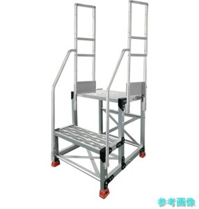TRUSCO TSFGR-255-TR250 �A���~����Ɨp���� �O���[�`���O�^�C�v 2�i ����0.5m �V���@500×400 �i��250mm �K�i���肷��t��