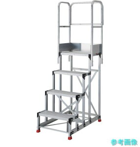 TRUSCO TSF-463012-TS300 �A���~����Ɨp���� 4�i ����1.2m �V���@600×400 �X�e�b�v���s300mm �V��O���肷��t��