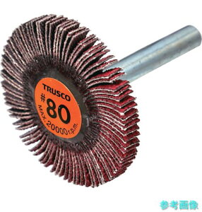 TRUSCO TCF4005-CE-80 �Z���~�b�N�t���b�v�z�C�[�� ���a6mm ��80 �O�a40×��5×����40 (5��) �y1��(5��)�z
