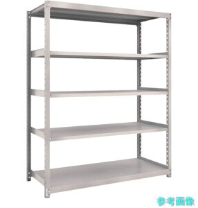 TRUSCO M2-6595 �X�`�[�����b�N M2�^�y���ʒI 1460×880×H1800 5�i �P�� �l�I�O���[