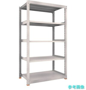 TRUSCO M5-7475SFC �X�`�[�����b�N M5�^���ʒI 1200X721XH2100 5�i �P�� �Ɛk�����x�[�X�t �l�I�O���[ �l�I�O���[