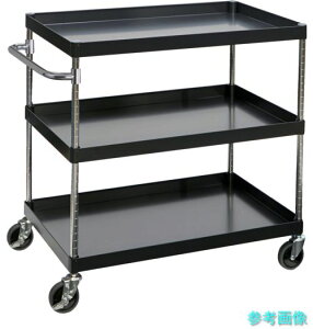 TRUSCO PEW-993-BK �c�[�����S�� �t�F�j�b�N�X���S�� �ȉ� 900X600XH880 3�i �u���b�N