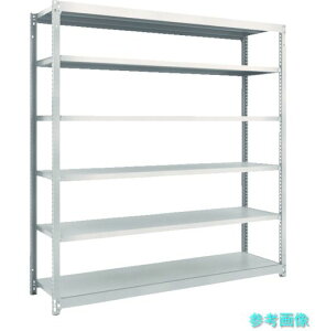 TRUSCO M1.5-6646 �X�`�[�����b�N M1.5�^�y���ʒI 1760×445×H1800 6�i�P�� �l�I�O���[