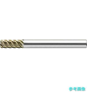 ユニオンツール HMERS6100-02-220 HARDMAX6枚刃ラジアスHMERS 外径10×コーナ半径R0.2×刃長22×全長80×シャンク径10 【1本】