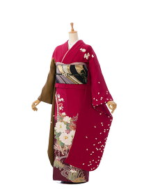 【レンタル】振袖　レンタル【2月〜12月】結婚式 成人式 結納 卒業式 レンタル着物 振袖 貸衣装 フルセット 小物一式つき 振り袖 送料無料 4S444