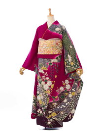 【レンタル】振袖　レンタル【2月〜12月】結婚式 成人式 結納 卒業式 レンタル着物 振袖 貸衣装 フルセット 小物一式つき 振り袖 送料無料 4S474