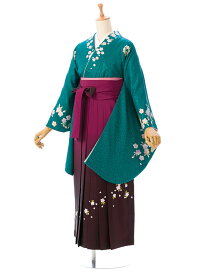 【レンタル】卒業式レンタル袴 はかま 着物 卒業袴 貸衣装 貸衣裳 女袴 袴セットレンタル 安い 新品足袋プレゼント 袴レンタル R1009_E-H058-24-7