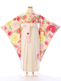 【レンタル】 袴 フルセット 袴レンタル 小学生 小学生袴レンタル 小学校卒業式 女の子 卒業袴 袴セット | ジュニア レトロ 卒業袴レンタル レンタル着物 着物レンタル 紅一点 着物 セット 衣装 はかま キッズ 白 菊 小紋 刺繍 送料無料 E-13-041_E-H228-23-1