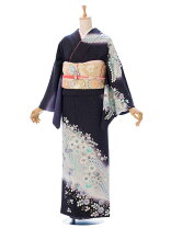 楽天市場】辻が花訪問着 黒の通販