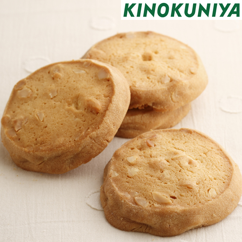 ナッツの香ばしさが人気の自家製クッキー 定番から日本未入荷 KINOKUNIYAマカダミアクッキー 爆安プライス 紀ノ国屋
