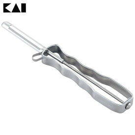 ピーラー 貝印 セレクト100 I型ピーラー DH3001 ピーラー U字 じゃがいも 皮むき キッチン キッチン用品 便利グッズ 野菜 ウェーブ状 ロング【メール便】【代金引換不可・日時指定不可】