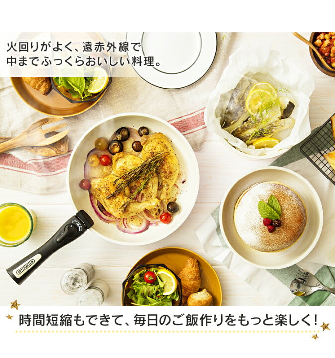 楽天市場】フライパン 14点セット セラミックカラーパン H-CC-SE14P 