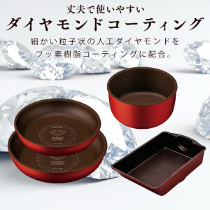アイリスオーヤマ ダイヤモンドコートパン 9点セット H Is Se9 鍋 価格比較 価格 Com