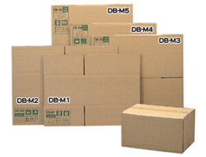 段ボールボックス DB-M5ダンボール箱 梱包資材 引越し 衣替え 便利 収納家具 段ボール ボックス アイリスオーヤマ