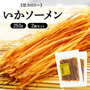 【2袋】いかソーメン 250g×2 いか イカソーメン するめソーメン おやつ 珍味 やみつき おつまみ 家飲み ダイエット 噛む オーシャン・フォレスト