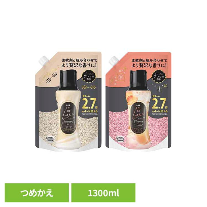 楽天市場】レノアオードリュクスアロマジュエル つめかえ用超特大 