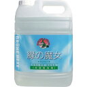 緑の魔女 ランドリー 5L 業務用 ミマスクリ−ン あす楽対応 洗剤 業務用 パイプクリーナー 排水管掃除 業務用洗剤 洗剤パイプクリーナー 緑の魔女業務用 パ...