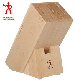 包丁 スタンド ナイフブロック 11300-100 キッチン収納 シンクまわり 木製 キッチンバサミ 調理用品 調理器具 【ヘンケルス】【FK】