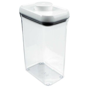 【保存容器コンテナ乾燥食品用ワンタッチ操作フードコンテナスタッキング可能【B】ポップコンテナレクタングルミディアム2.3Lオクソー】