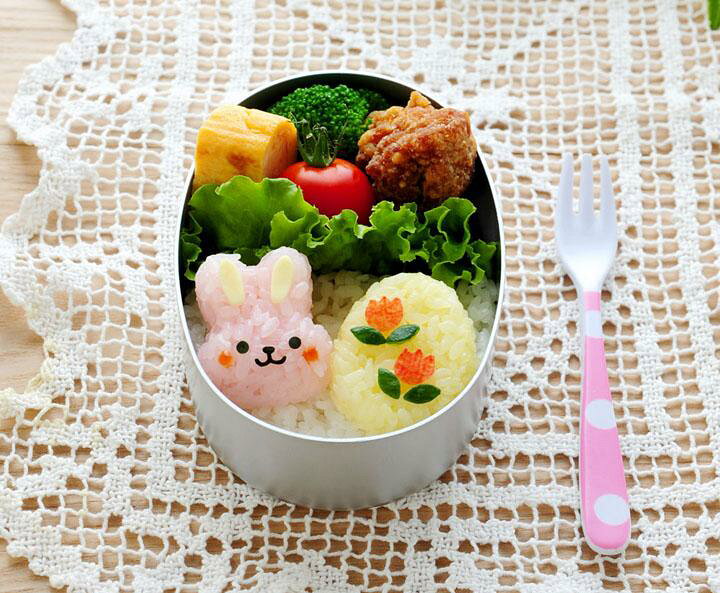 ついに再販開始 お弁当 グッズ Nicoキッチン うさぎとひよこのmini 2 おにぎりセット A 海苔パンチ キャラ弁 ランチ おにぎり Shipsctc Org