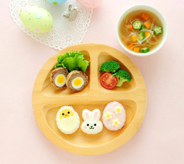 ついに再販開始 お弁当 グッズ Nicoキッチン うさぎとひよこのmini 2 おにぎりセット A 海苔パンチ キャラ弁 ランチ おにぎり Shipsctc Org