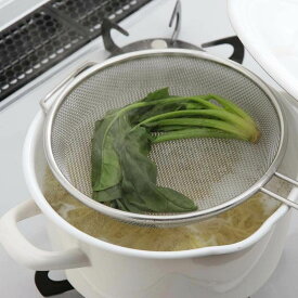 ザル ゆで料理 温野菜 蒸しザル 蒸し料理 引っ掛け付 水切り ステンレス ざる 蒸しざる 便利 便利グッズ 蒸す 網 あみ 水切りザル 水切りざる 霜降り下処理 野菜 簡単蒸し料理 鍋にのせて蒸しザル 38763【B】