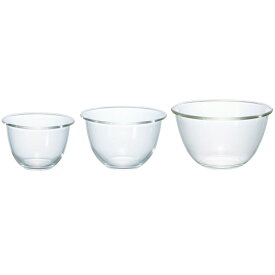 耐熱ガラス製ボウル 3個セット MXPN−3704ボール HARIO ボウル 耐熱 ガラス セット 電子レンジ おしゃれ オーブン 食洗機 ハリオ