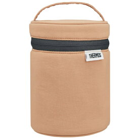 スープジャー ポーチ サーモス 真空断熱スープジャー専用 300ml-500ml対応 保温 保冷 ケース カトラリーポケット付 洗濯機で洗える 弁当袋 ランチバッグ お弁当袋 シンプル THERMOS スープジャーポーチ RET-003 *