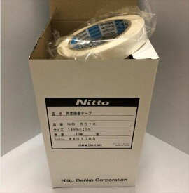 テープ ニットー両面テープ 501K 18mm×20m [No501K18-11] 11個入り 日東電工 NITTO DENKO