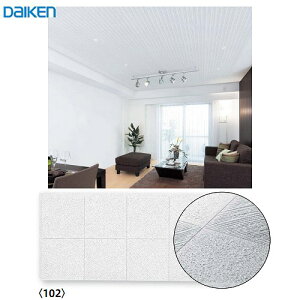 �yLINE�N�[�|���z�z���z�_�C���[�g�����N���K�V��� �N���A�g�[��12S2 �匚 DAIKEN [TA9102] 18��(3.3m2)���� �p�^�[����102 ����12mm 303×606mm �z���E�������\