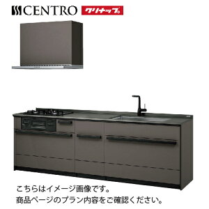 �yLINE�N�[�|���z�z���z�V�X�e���L�b�`�� �Z���g��(CENTRO) �N���i�b�v �Ԍ�2550mm �Ԍ�255cm I�^ ���s65cm ���J���[�F�~�b�h�i�C�g�O���[ ���[�J�[����