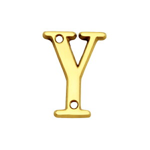 �yLINE�N�[�|���z�z���z�^�J �؂蕶��(51�T�C�Y) �u���X���^�[ ���F 51mm �uY�v �A���e�B�[�N �u���X �G�� [820225] �S�[���L�A�C�����h