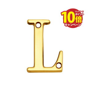 �yLINE�N�[�|���z�z���z�^�J �؂蕶��(51�T�C�Y) �u���X���^�[ ���F 51mm �uL�v �A���e�B�[�N �u���X �G�� [820212] �S�[���L�A�C�����h