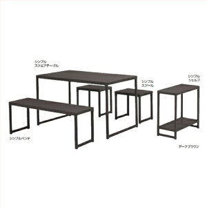 �yLINE�N�[�|���z�z���z��� �V���v���X�N�G�A�e�[�u�� [KFA-11T7] �_�[�N�u���E�� W1200×D720×H700mm 8.8Kg �^�J�V���[ Takasho���[�J�[���� �@�l�l����