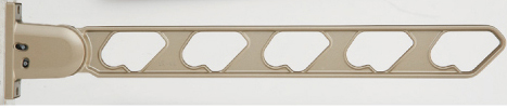 神栄ホームクリエイト（新協和） [SK-66RF-SC] ラチェット式物干金物（窓枠用・上下可動型)(2本セット) カラー：ステンカラー